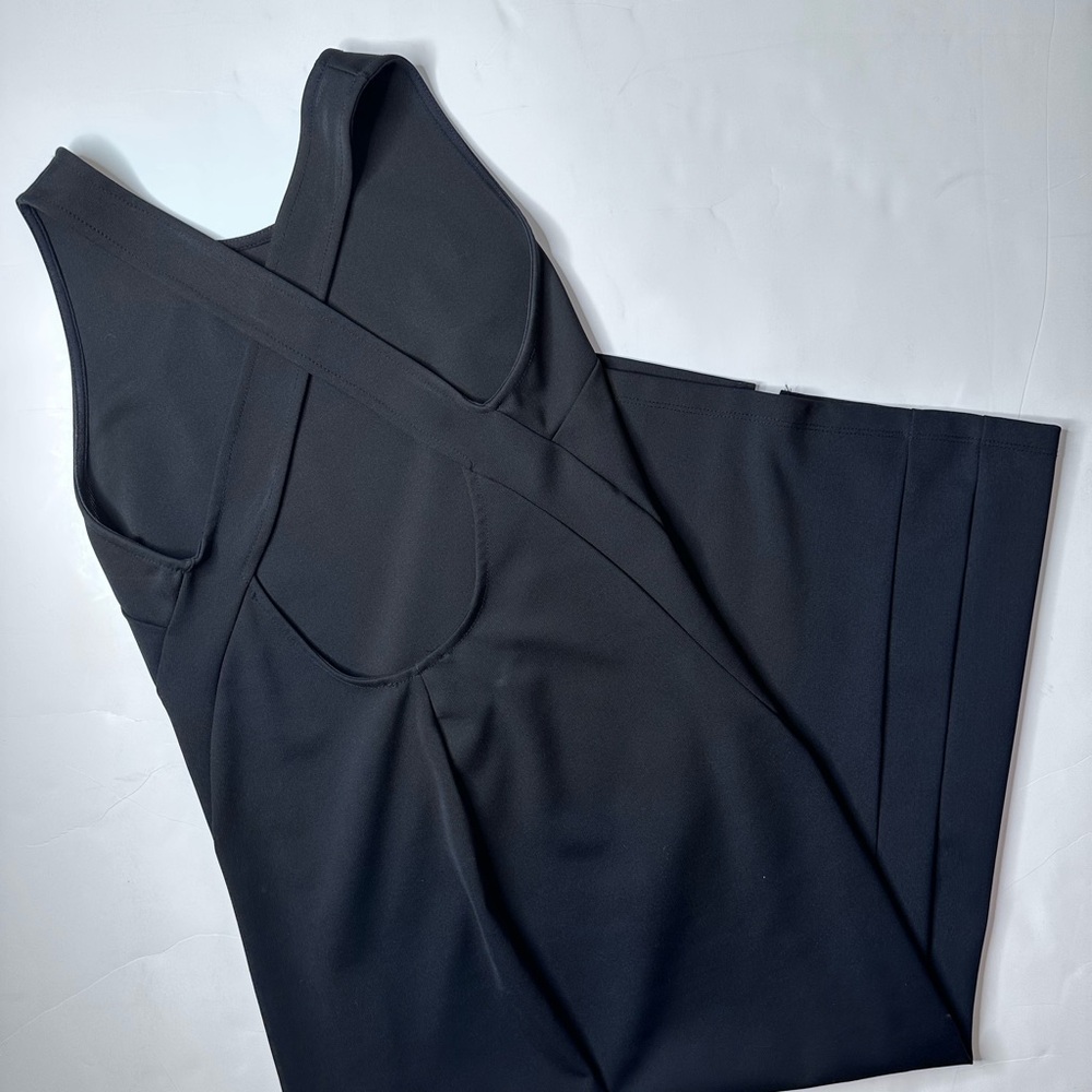 Zara Cross Back Black Dress
